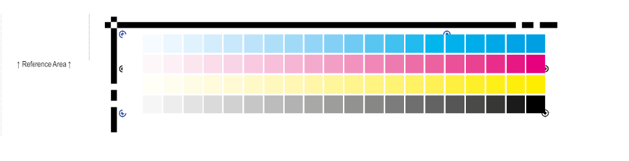 A CMYK Linearization target